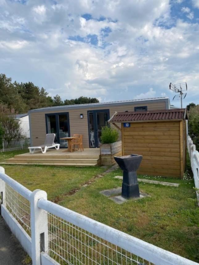 Camping De La Mer Camiers Exterior photo